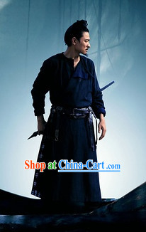 Black Swordsman Dresses Complete Set for Men