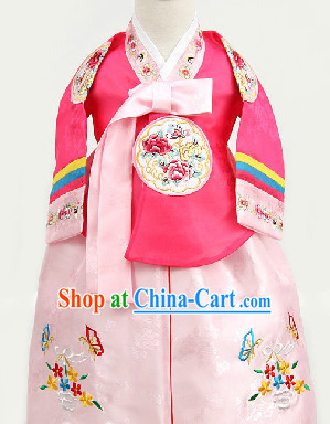 Korean Traditional Hanbok for Kids from 1 Year Old to 15 Years Old