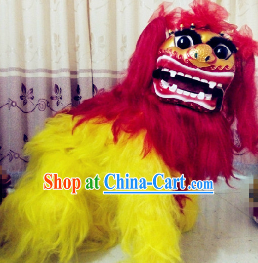 One Person Chinese Northern Lion Dancing Costumes