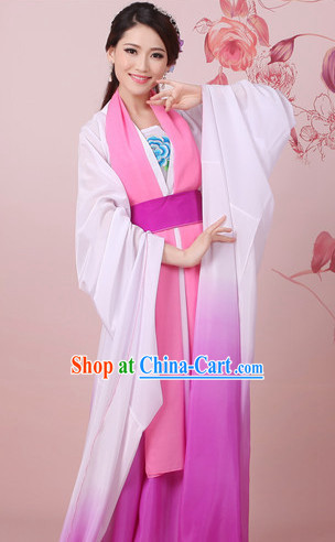 Water Sleeves Traditional Dancewear for Women