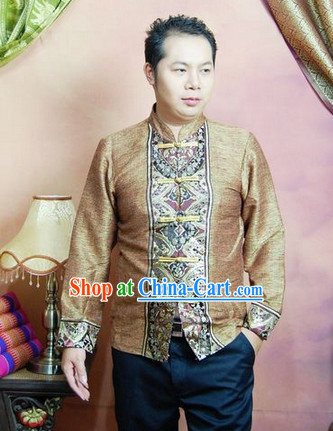 Southeast Asia Traditional Upper Outer Garment for Men