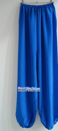 Traditional Chinese Beijing Opera Blue Pants