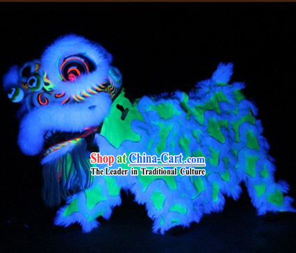 Luminous Lion Dance Head and Body Costumes Complete Set