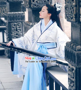 Ancient Chinese Beauty Hanfu Clothes Complete Set for Women