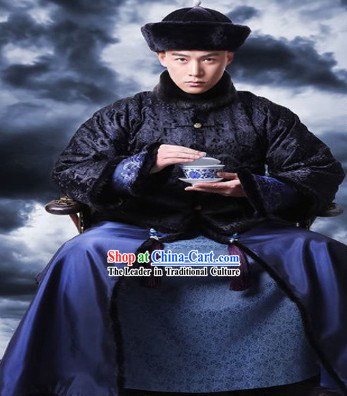 Qing Dynasty Imperial Family Male Jacket