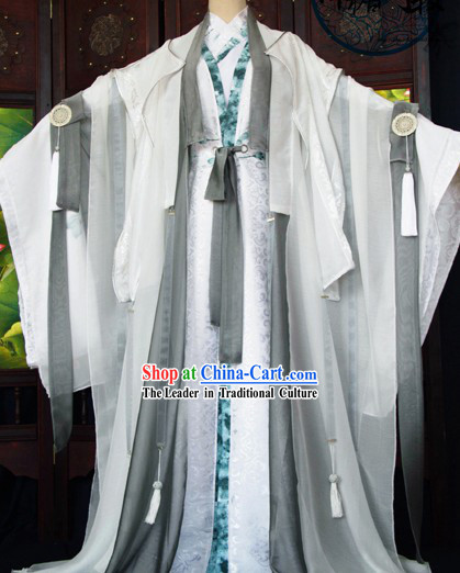 Ancient Chinese Prince Cosplay Costumes Complete Set for Men