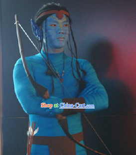 Action Arts Living Sculpture Avatar Costumes Complete Set