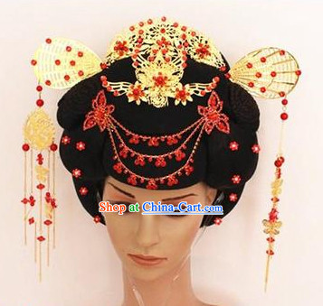 Chinese Traditional Black Wig