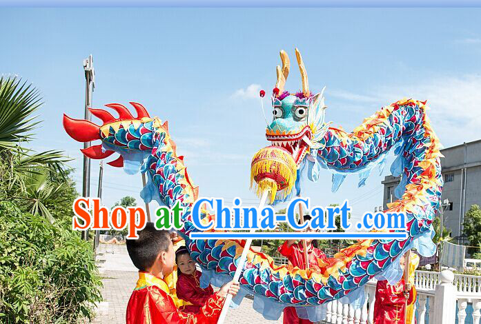 Chinese Dragon Dance Costume for 4 Children