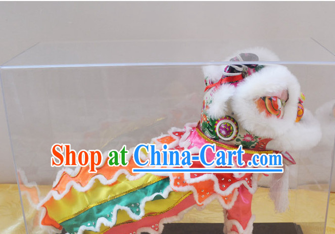 LED Lights Small Lion Dance Handicrafts