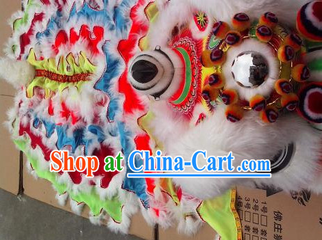 Asian Liiu Bei Lion Dancing Mascot Costumes Complete Set