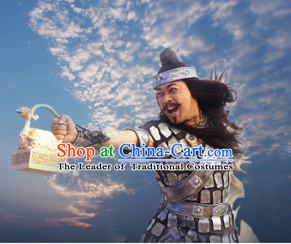 Chinese TV Drama General Warrior Superhero Costume for Men