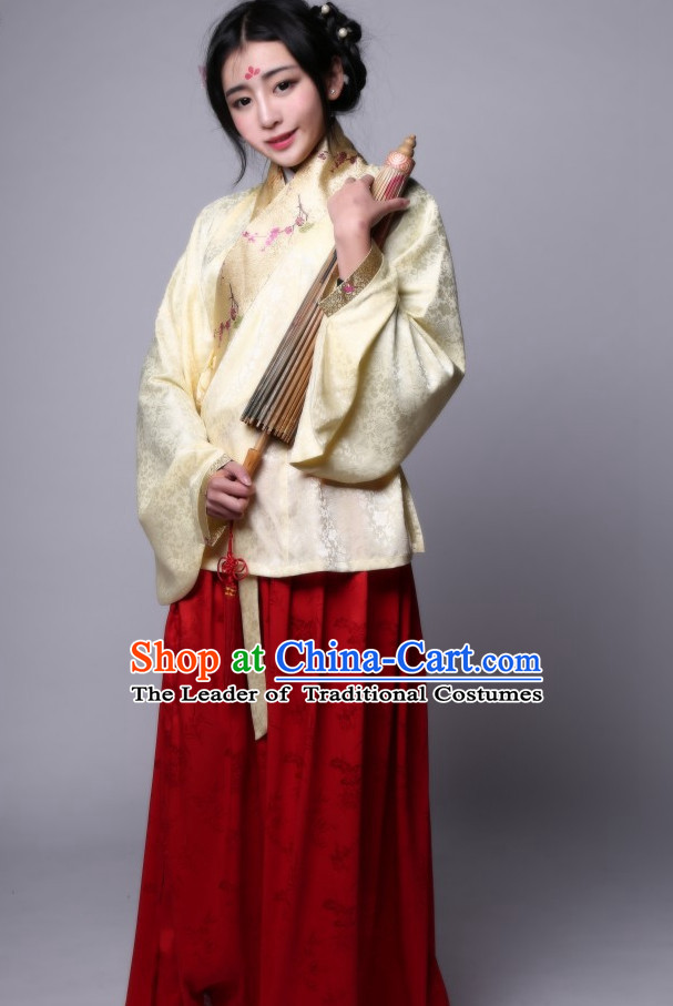 China Ming Dynasty Clothing Ancient Chinese Costume Men Women Costumes Kids Garment Clothes for Women