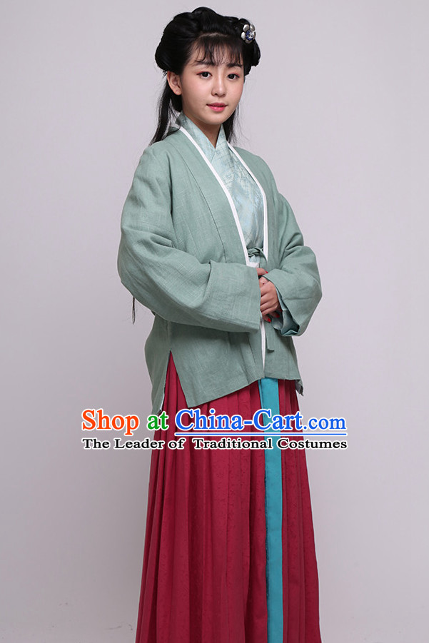 China Song Dynasty Clothing Ancient Chinese Costume Men Women Costumes Kids Garment Clothes for Women