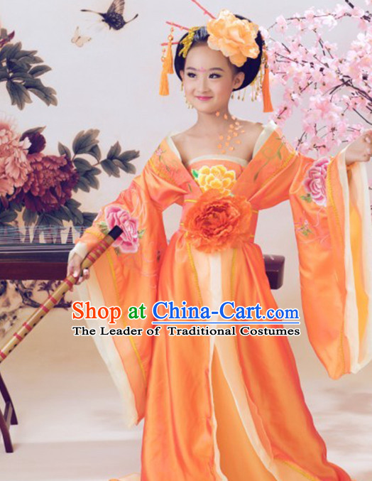 Ancient Tang Dynasty Kids Costumes Kimono Costumes Costume Wholesale Clothing Dance Costumes Cosplay