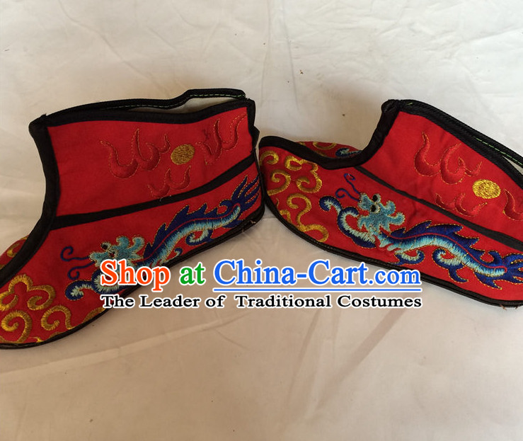 Chinese Opera Boots Shoes for Women