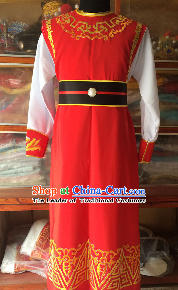 Chinese Opera Scholar Young Men Costumes China Costume Stage Dress Outfit Suits for Men