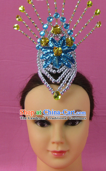 Chinese Dance Apparel Hair Jewelry North Korean South Korean Asian Fashion Wholesale Stage Performance Headdress Folk Decorations