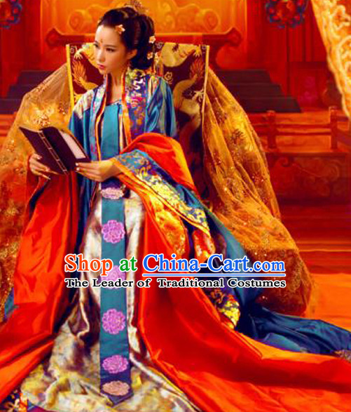 Chinese Tang Dynasty Costume Ancient China Costumes Han Fu Dress Wear Outfits Suits Clothing for Women