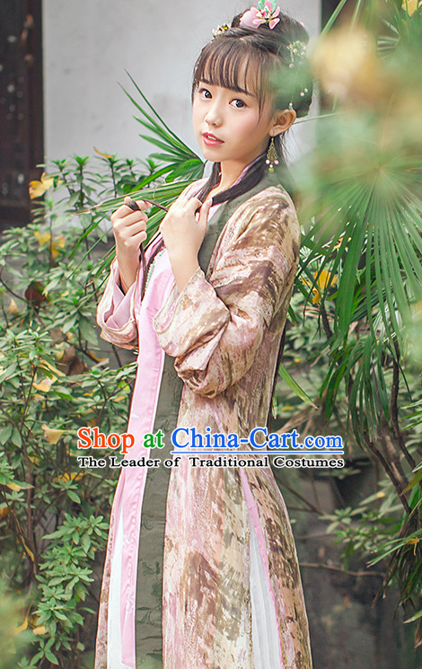 Asian Fashion Chinese Ancient Song Dynasty Princess Clothes Costume China online Shopping Traditional Costumes Dress Wholesale Culture Clothing and Hair Jewelry for Women