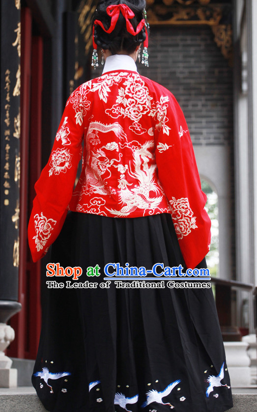 Chinese Costume Ancient Asian Korean Japanese Clothing Ming Dynasty Clothes Garment Outfits Suits for Women