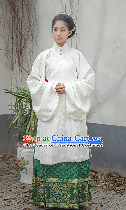 Chinese Costume Ancient Asian Korean Japanese Clothing Ming Dynasty Clothes Garment Outfits Suits for Women