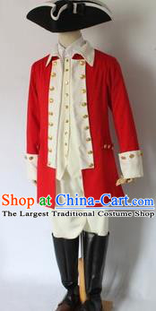 England Musician Folk Costume Traditional Garment Classic Clothing Complete Set for Men