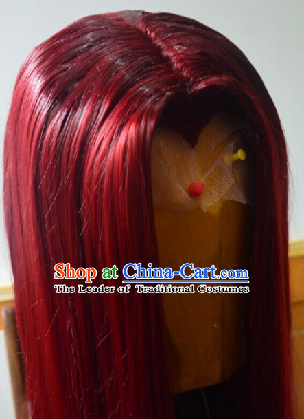 Ancient Chinese Long Wigs for Men Male Wigs Afro Wigs Hair Extensions Cheap Chinese Wigs Toupee Milky Way Hair Full Lace Brazilian Front Wig Weave online