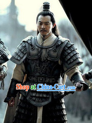 Chinese Ancient General Armor Costume for Men