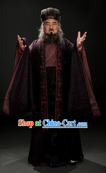 Three Kingdoms King Costumes and Hat