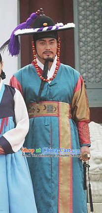 South Korean Traditional Swordsman Clothing for Men