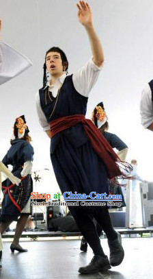 Traditional Greek Costumes Complete Set for Boys