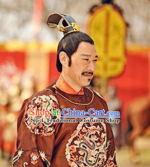 Chinese Tang Emperor Li Shimin Crown