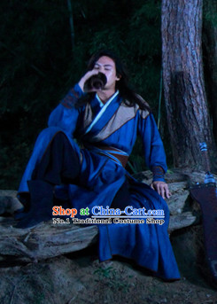 Chinese Traditional Swordsmen Robe for Boys