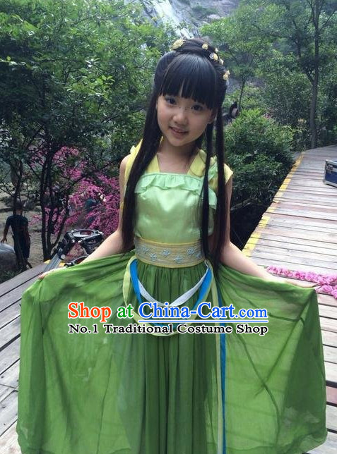 Chinese Lengend of the Ancient Sword TV Play Fairy Costumes for Kids