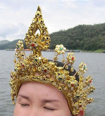 Traditional Thai Golden Hat