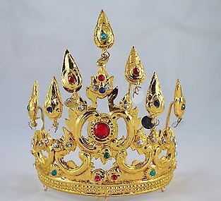 Traditional Thai Golden Hat