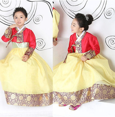 Asian Fashion online Korean Traditional Dresses for Kids