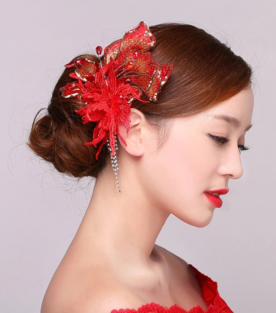 Top Chinese Bridal Hair Fascinators Jewellery Accessories