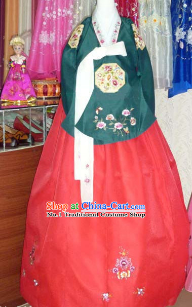 Traditional Ceremony Dress Custom Made Dangui Korean Royal Costume for Women