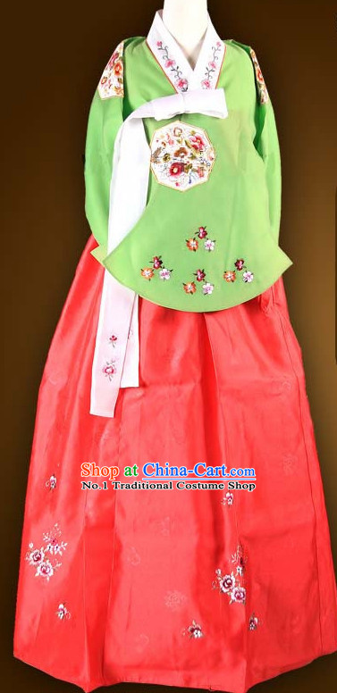 Traditional Ceremony Dress Custom Made Dangui Korean Royal Costumes for Women