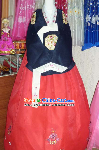 Traditional Ceremony Dress Custom Made Dangui Korean Royal Costumes for Women