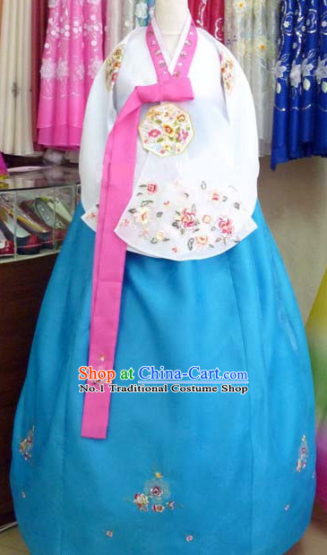 Traditional Ceremony Dress Custom Made Dangui Korean Royal Costumes for Women