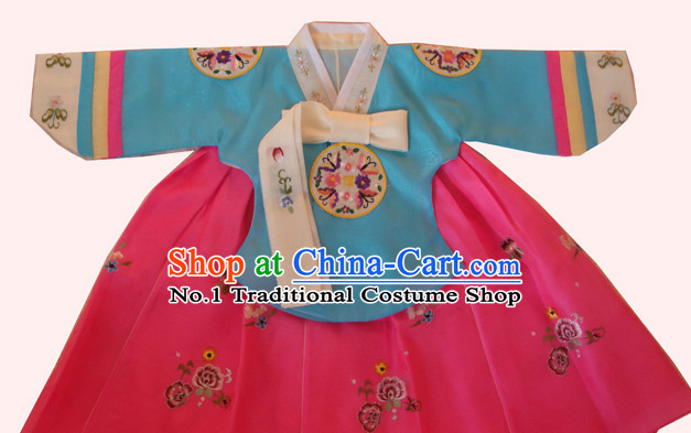 Traditional Korean Clothing Custom Made Baby Dangwi Hanbok for Birthday Party Halloween