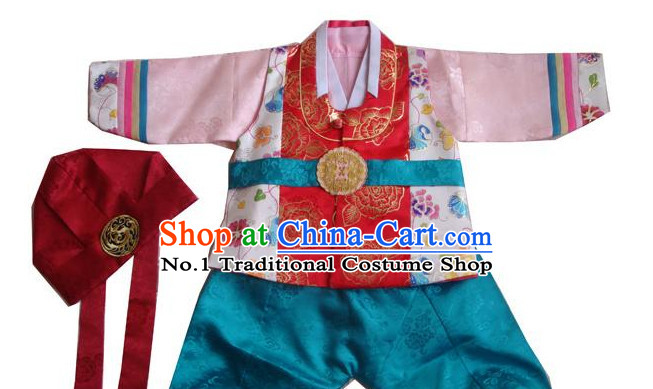 Traditional Korean Clothing Custom Made Kids Hanbok