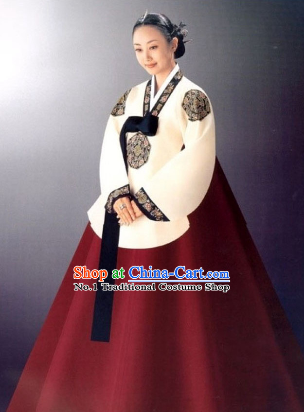 National Costume of Korea Korean Traditional Dress Dangui Hanbok Panier Korean Fashion Shopping online