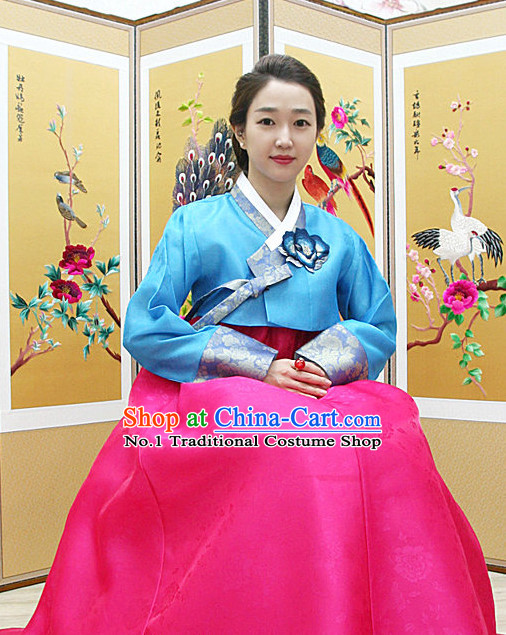 Top Korean Hanbok Clothes Asian Fashion Korean National Costumes