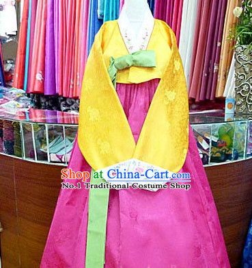 Top Korean Hanbok Clothes Asian Fashion Korean National Costumes