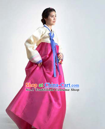 Korean Female National Costumes Asian Top Dress online