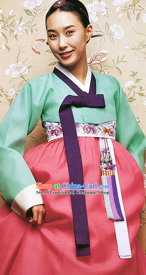 Korean Traditional Hanbok Clothing Dress online Womens Clothes Designer Clothes